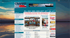 Desktop Screenshot of crappieusa.com